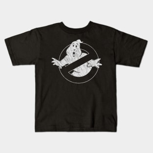 Retro Boo Ghost Kids T-Shirt